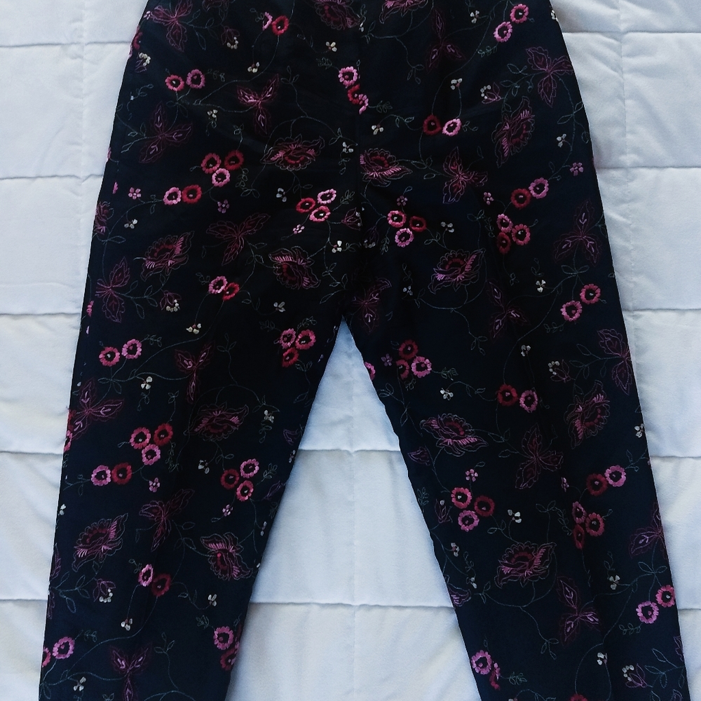 Embroidered Vintage Women's Pants